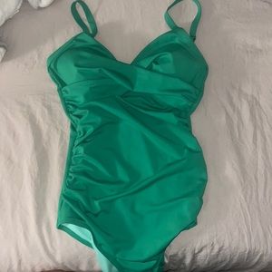 NWT Teal one piece swim suit women’s Size Small